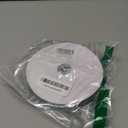 TONIFUL 1 Inch x 100yds Christmas Green Satin Ribbon, Thin Solid Color Satin Ribbon for Gift Wrapping, Crafts, Hair Bows Making, Wedding Party Decoration, Invitation Cards, Floral Bouquets, Christmas