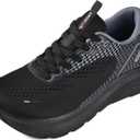 JACKSHIBO Wide Toe Box Shoes for Men Arch Support Zero Drop Wide Sneakers | Orthopedic, Plantar Fasciitis, Supportive, Running, Walking, Athletic, Tennis, Gym, Workout, Width, Cushion, Thick Sole 13W