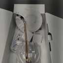 TUOTGOYEZ Candle Warmer Lamp with Timer, Electric Candle Warmer with 2 Bulbs for Scented Candles, Dimmable Wax Melt Warmer with Marble Base for Home Room Dcor, Gifts for Women Mom (Clear)