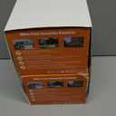 Gianteye 5G&2.4GHz Security Cameras Wireless Outdoor, 2K Cameras for Home Security, Solar & Battery Powered Security Camera Outdoor, Color Night Vision, PZT Human Detection, 2 Packs