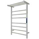 KWW Heated Towel Rack, Remote Control with APP Tuya, Towel Warmer with Timer, Wall Mounted Hot Towel Warmer for Bathroom (Polished, 7+3Bars)