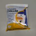 BENCMATE Inflatable Dog Cone Collar Alternative, Soft Dog Cone for Dogs and Cats, Neck Recovery ECollar Donut Collar After Surgery (Large, Blue)