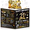 OLOSONG 21st Birthday Card for Girl Boy Son Daughter, Big Pop Up 21st Birthday Cards for Grandson Granddaughter, Back In 2005 Funny 21 Year Old Birthday Decorations