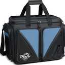 Tackle Bag - Fishing Bag for Saltwater & Freshwater, Waterproof Material - Fishing Tackle Storage Bags (Medium, Blue)
