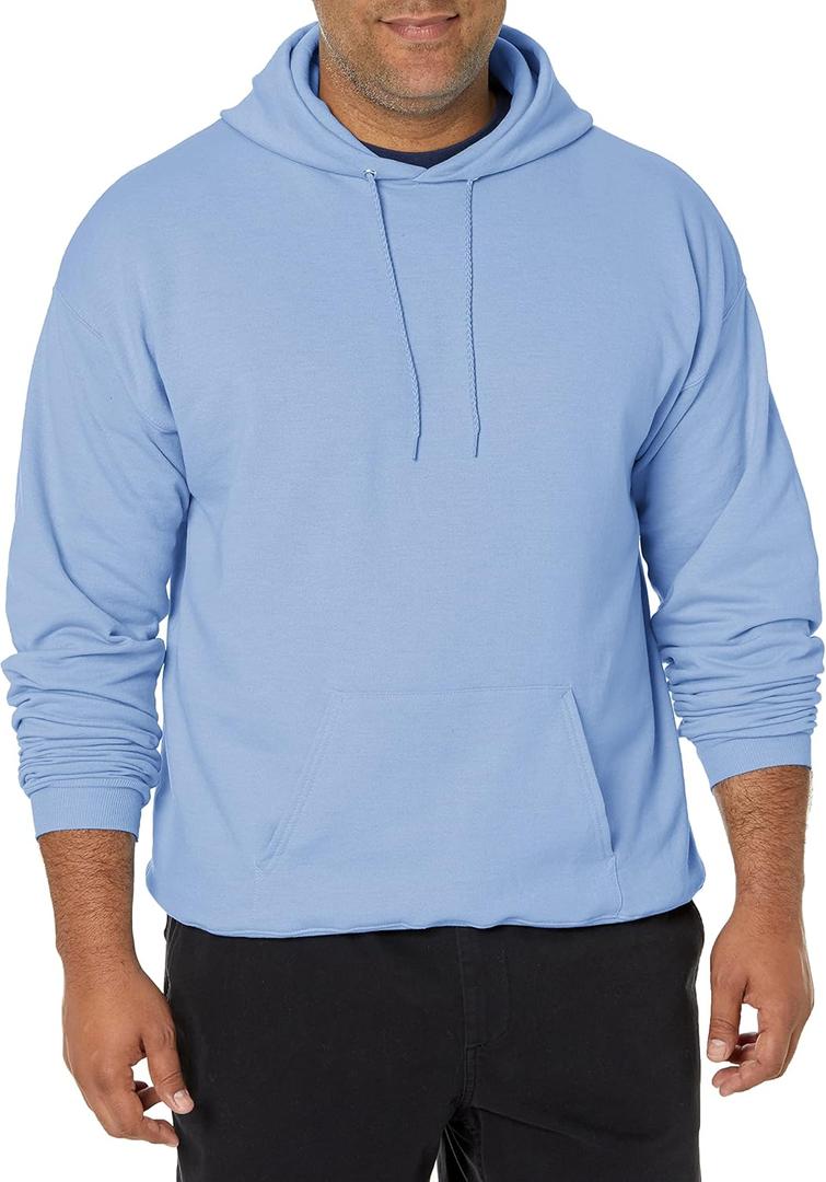 Hanes Men's EcoSmart Hoodie, Midweight Fleece, Pullover Hooded Sweatshirt