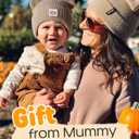 FURTALK Infant Baby Beanie with Bear Ear Cute Winter Hat for Toddler Boys Girls Soft Knitted Cap (Brown)
