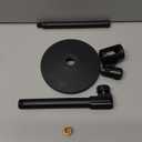 InnoGear Desktop Microphone Stand, Upgraded Adjustable Table Mic Stand with Mic Clip and 5/8" Male to 3/8" Female Screw for Blue Yeti Snowball Spark & Other Microphone