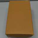 Modern Farmhouse Decorative Tissue Box Holder - Distressed White, Rustic Metal Design for Bathroom (Rectangle)