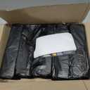 Reli. 40 to 45 Gallon Trash Bags Heavy Duty | 125 Trash Bags with Ties | Super Sizeable, Black, Serious Garbage Cleanup