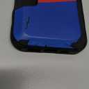 Smartish iPhone 16 Pro Wallet Case - Wallet Slayer Vol. 1 [Slim + Protective] Credit Card Holder - Drop Tested Hidden Flip Card Slot Cover Compatible with Apple iPhone 16 Pro - Striped Up