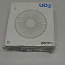 Gaiatop Mini Portable Stroller Fan, Battery Operated Small Clip on, Detachable 3 Speed Rechargeable, 360 Rotate Flexible Tripod Better Cooling for Car Seat Crib Treadmill Travel Black