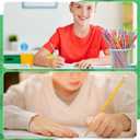 Leinuosen 48 Pcs Scented Pencils for Kids Cute Motivational Colorful Fun Wood HB Pencils Bulk with Erasers Fruit Elements for School Office Classroom Student