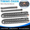 3.6 Pentastar Timing Chain Kit, Compatible with 2011-2016 Jeep Grand Cherokee/Wrangler, Dodge Charger/Durango/Grand Caravan, Chrysler 300, RAM 1500 3.6L V6