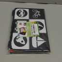 Tummy Time Baby Mirror Infant Toys Newborn 0 3 Months Brain Development with Crinkle Cloth Book Teether Black and White High Contrast Baby Toys 2 4 5 0-6 Month Boys Girls Sensory Activity Shower Gifts