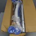 HOMLAND Shower Chair for Inside Shower with Removable Back, 400 lbs Heavy Duty Bath Seat for Bathtub, Safety Bath Stool for Seniors and Disabled (White)