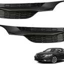 2-Pack Fog Light Cover Left and Right Side Replacement for Accord 2016-2017