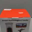 Smart Hummingbird Feeder Camera with AI Identification, 2.5K HD & Color Night Vision, Solar Powered Outdoor, IP66 Weatherproof Garden Decor & Gift for Bird Lovers