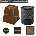 Wood Bed Risers (4 inch Pyramid)