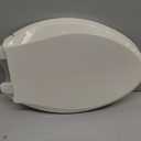 KOHLER CACHET Nightlight Soft Close Toilet Seat Elongated, ReadyLatch, Grip-Tight Hardware, Biscuit