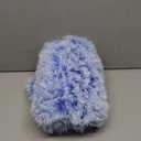 Bean Bag Cover (No Filler), Soft Faux Fur Stuffed Animal Bean Bag Storage, Fluffy Plush Bean Bag Chair Cover Washable, Comfy Bean Bag Covers for Adults Kids Teens, 38"x40" Blue