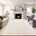 Pauwer Area Rugs for Living Room 8x10, Machine Washable Non Slip Rug, Beige
Neutral Boho Modern, Soft Fluffy Indoor Floor Carpet, For Bedroom Dining Room Nursery Kids Room Dorm
