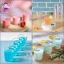 JOLLY CHEF 900 Pack 2 oz Plastic Shot Glasses, Clear Disposable Cups, Plastic Shot Cups Disposable for Jelly Shots, Wine Tasting, Food Samples,Thanksgiving Party, Wedding, Christmas