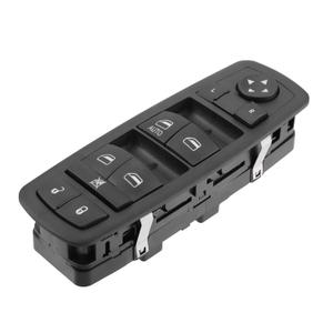 ACROPIX Front Left Driver Side Master Power Window Switch Fit for Dodge Journey 2017-2020 No.68307001AA - Pack of 1 Black