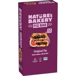 2 x Nature’s Bakery Whole Wheat Fig Bars, Original Fig, Real Fruit, Vegan, Non-GMO, Snack bar, 1 box with 12 twin packs (12 twin packs)