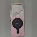 MOFT Phone Tripod Stand Selfie Stick for iPhone, Multi-Angles iPhone Stand, Lightweight & Portable Phone Holder, Strong Magnets, MOVAS Vegan Leather, Travel Essentials, Blush(Without Card Slot)