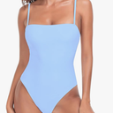RELLECIGA Women's Bandeau One Piece Swimsuits S