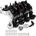 615-188 Upper Intake Manifold with Gasket Kit Fits for Ford E-150 E-250 2003-2014 E350 Super Duty 00-16 E450 Super Duty 03-16 Excursion 00-05 Expedition 00-04 F150 F250 F350 00-04 V8 5.4L 2L1Z-9424-AA