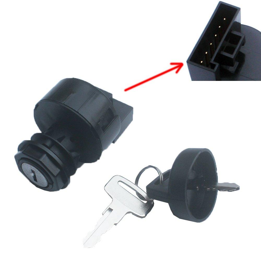 KIPA Ignition Key Switch for Polaris Sportsman 400 500 600 700 800 Ranger 500 700 900 1000 XP Diesel RZR 800 900 1000 Turbo Brutus General 1000 Polaris 325 330 Magnum 250 Trail Blazer Predator
