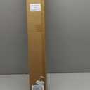 LazBlinds No Drill Bamboo Roman Shades, 34.5" W x 48" H, Malay Umber