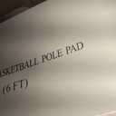Basketball Pole Pad 72" Tall and 2"&4" Thick Fits 4"x4",5"x5",6"x6" Pole All-Weather Durable UV-Resistant Waterproof Square Basketball Pole Padding for Player Protection and Safety
