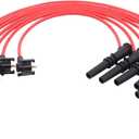 ApplianPar Spark Plug Wires and Spark Plug Set for Ford F150 F250 4.6 1997-99, E150 4.6 1997-98, Crown Victoria 1996-99, Expedition 4.6 Lobo 1997-99, for Lincoln Town Car 4.6 1996-98