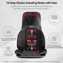 FSA Eligible HSA Approved Shiatsu Neck & Back Massager for Chair