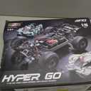 HYPER GO H16PL 1/16 RTR Fast Brushless RC Buggy for Adults, Max 38 mph RC Truck, 4WD High Speed Racing Car with 2S 2000 mAh Battery for RC Basher