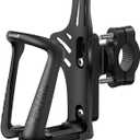 Lamicall Bike Water Bottle Holder - [for 2-2.75" Diameter Bottles] [for Handlebar & Frame] Motorcycle Cup Holder, Bicycle Drink Cage with Screw Tool, Fit Standard and Smaller Size Bottles