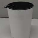 OOU Universal Knife Block Holder - Round Kitchen Knife Storage Unique Slot Design to Protect Blades, Space Saver Knife Organizer Detachable for Easy Cleaning, White