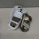 TEEHO TE012W WiFi Smart Lock, Fingerprint Door Lock with Built-in Wi-Fi, Keyless Entry Keypad Smart Deadbolt, App Remote Control, Alexa Compatible, IP55 Waterproof for Front Door  Satin Nickel