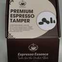 Espresso Tamper 58mm  Fits E61 Portafilter  Compatible With Rocket, Gaggia Classic, Rancilio Silvia, ECM, Profitec, La Marzocco  Spring Loaded Calibrated Self Leveling Coffee Tamper Tool