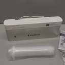 FoodSaver Compact Vacuum Sealer Machine with Airtight Bags and Roll - Ideal for Sous Vide and Airtight Food Storage, White