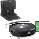 iRobot Roomba Combo j7+ Self-Emptying Robot Vacuum & Mop - Automatically Vacuums and Mops, Fully Retractable Mop pad, Identifies & Avoids Obstacles, Smart Mapping, Works with Alexa, Ideal for Pets
