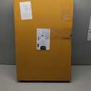 Amazon Basics Portable Foldable TV Tray Table with Storage Rack, Space-Saving Design, Sturdy Wood, 14.6"L x 19"W x 26"H, Espresso, 4-Pack