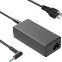 65W 45W 4.5x3.0 mm Smart Blue Tip AC Laptop Charger Replacement for HP Pavilion x360 13 14 15 17, Envy x360 13 15, Chromebook Probook Elitebook Zbook Stream Series Computer Power Adapter