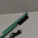 Five Temperature for Quick Heating of The Straight Hair Brush(LCD Green, US)
