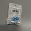 4 x 2 Pcs Blue Replacement High and Low Pressure Valve Caps -Leakproof R134a AC System Charging Port Caps or Car Air Conditioning- Auto Parts Easy to Use