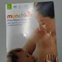 Munchkin Flow Nipple Shield + with See-Thru Channel to Watch Milk Flow - Nurse Confidently and Meet Your Breastfeeding Goals, Silicone - 24mm