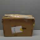 SUNROX Gel Memory Foam Chair Cushions, FadeShield Water-, Stain-Resistant Durable Reversible Seat Cushion Pads with Ties for Indoor/Outdoor Kitchen Dining Office 17"x16" Set of 6, Husk Birch