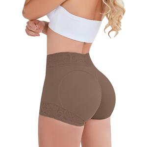 Butt Lifting Panties, Tummy Control Shapewear for Women Compression Underwear Short Lace Butt Lifter Shapewear Size L